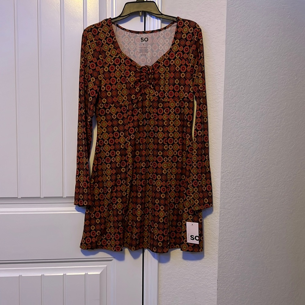 Multicolor dress from Kohl’s size large, never worn